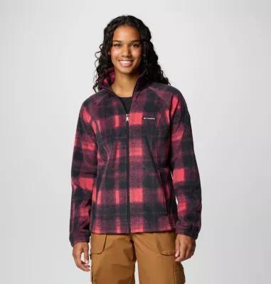 Columbia Womens Benton Springs Printed Fleece Jacket Product Image