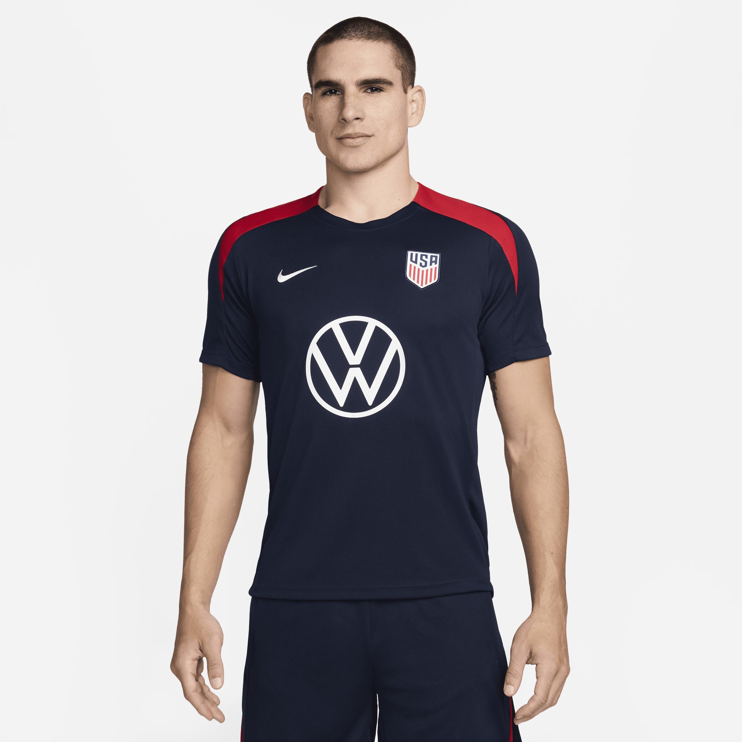 USMNT Strike Nike Men's Dri-FIT Soccer Short-Sleeve Knit Top Product Image