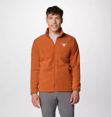 Columbia Men's Collegiate Flanker IV Fleece Jacket - Texas- Product Image