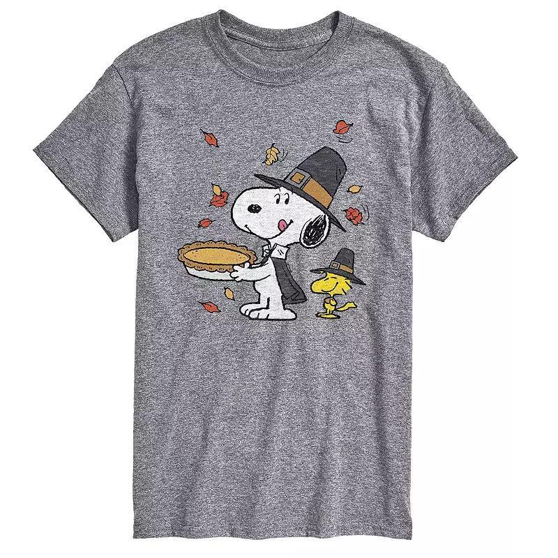 Big & Tall Peanuts Thanksgiving Scene, Mens Product Image