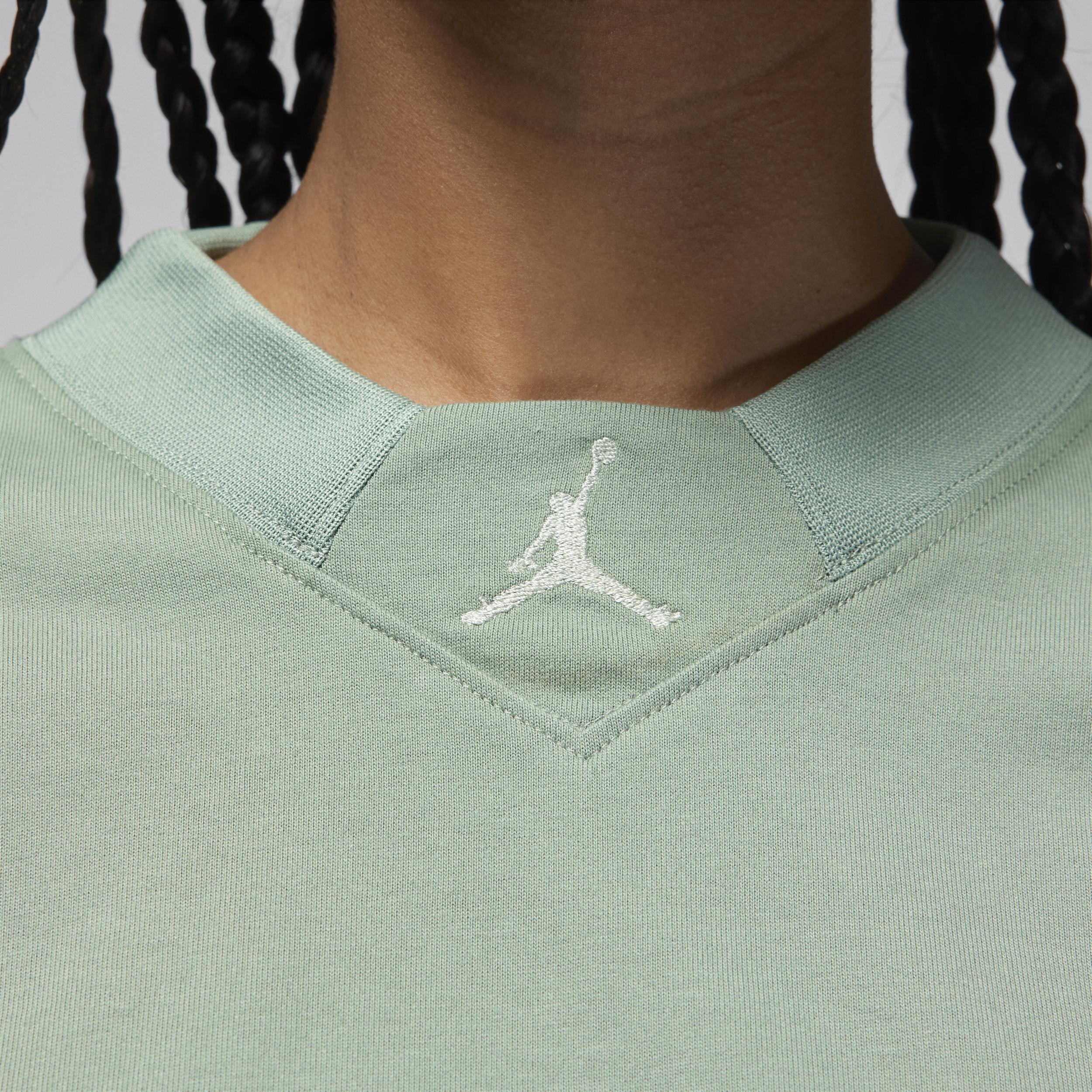 Womens Jordan Knit Cropped Top Product Image