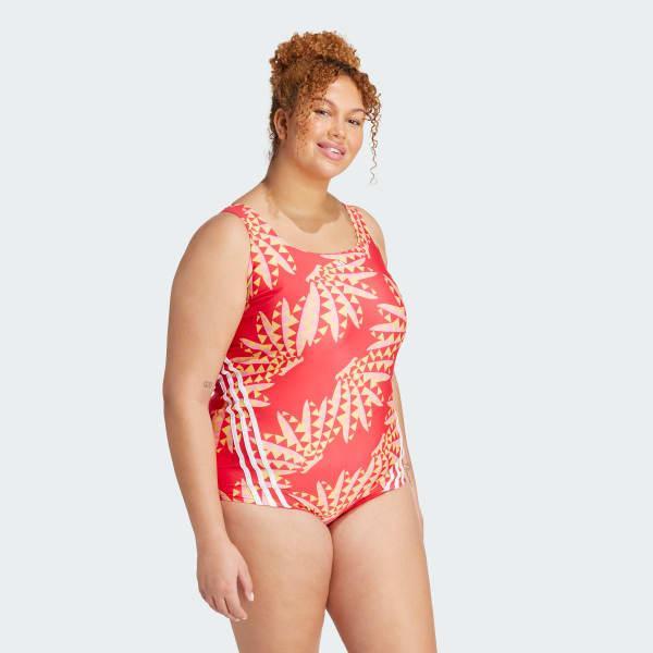 FARM Rio 3-Stripes CLX Swimsuit (Plus Size) Product Image