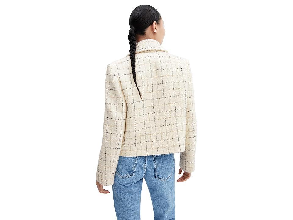 MANGO Burdeos Jacket (Ecru) Women's Jacket Product Image