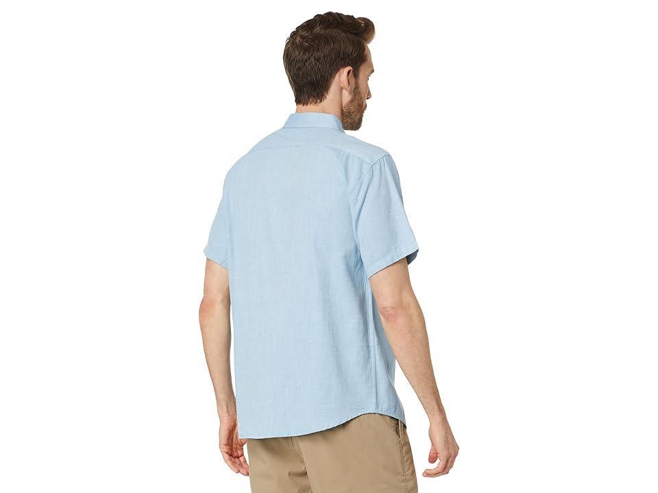 Billabong All Day Short Sleeve Woven (Powder ) Men's Clothing Product Image