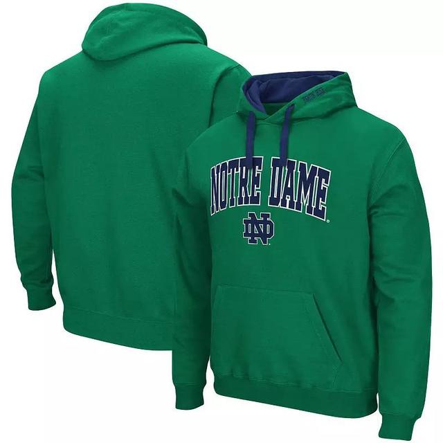 Mens Colosseum Notre Dame Fighting Irish Big & Tall Arch & Logo 2.0 Pullover Hoodie Product Image