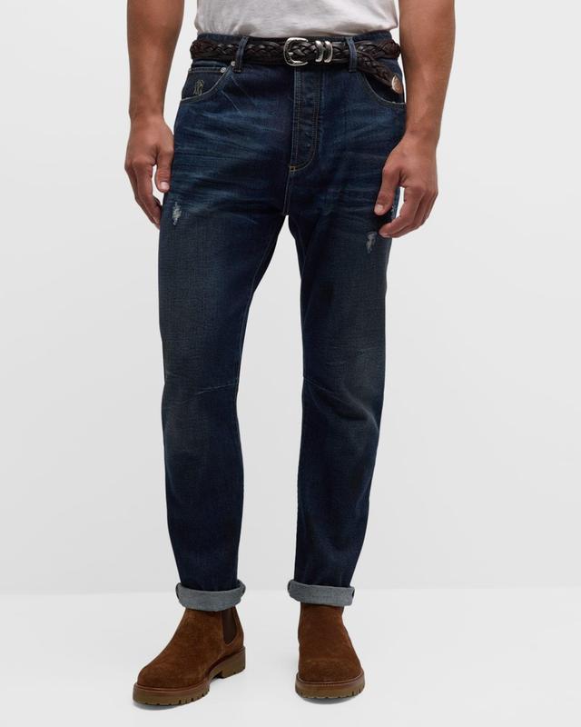 Mens Traditional Fit Jeans Product Image