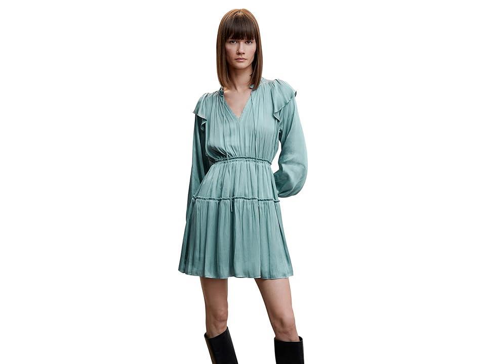 MANGO Verita Dress (Sky ) Women's Clothing Product Image