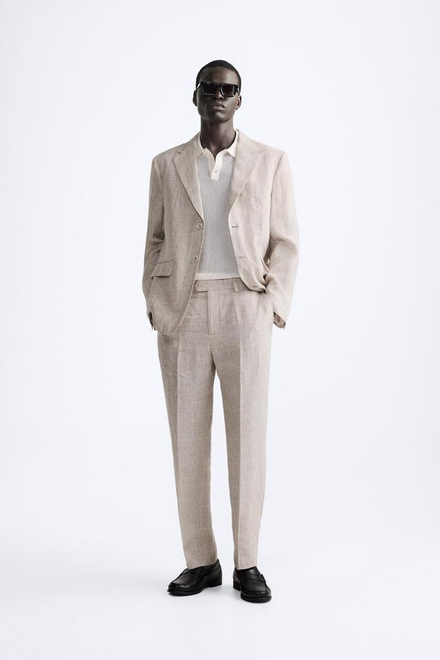 100% LINEN SUIT PANTS Product Image