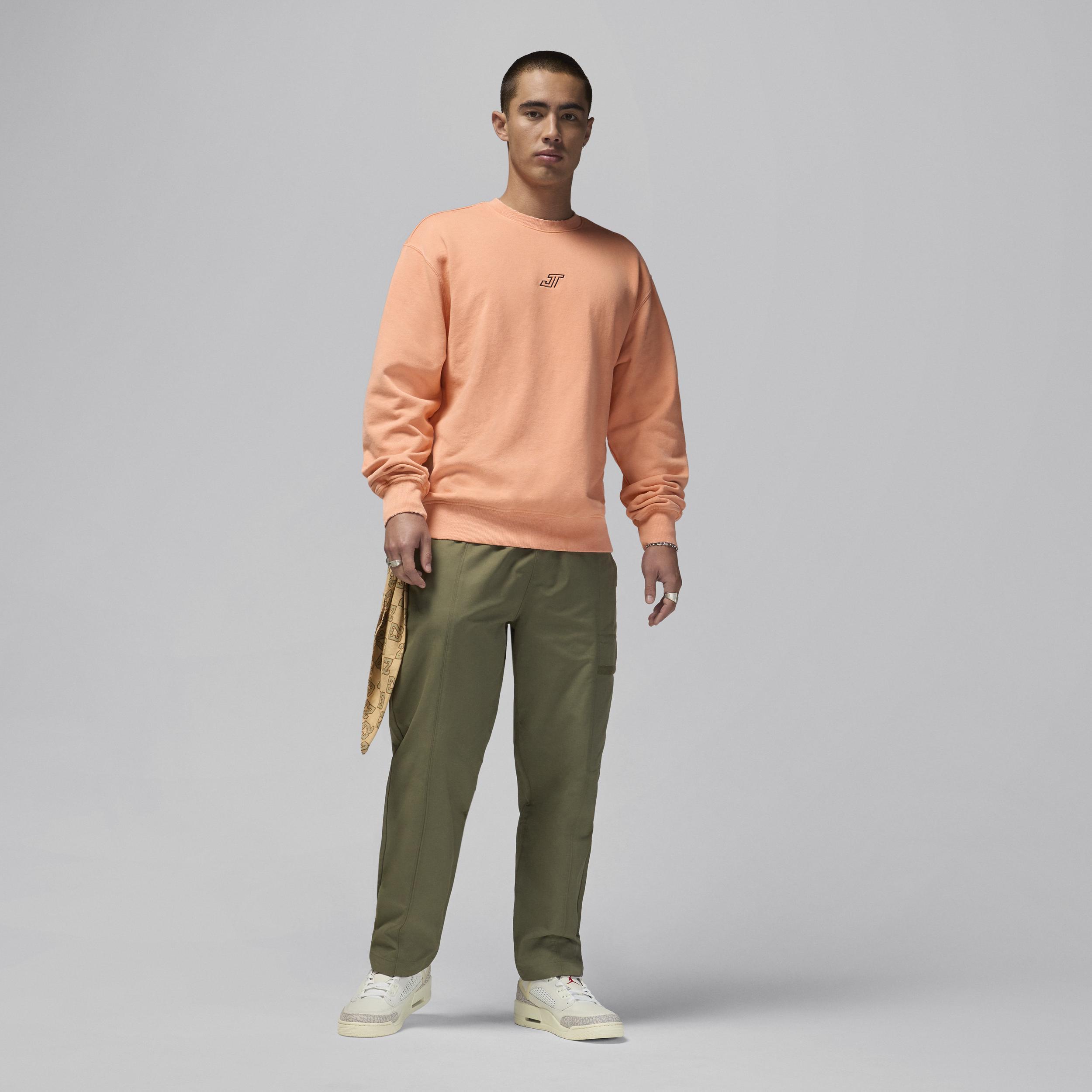 Nike Men's Tatum Fleece Crew-Neck Sweatshirt Product Image