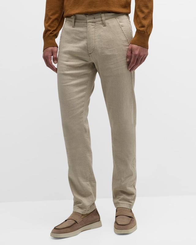 Mens Stretch Straight-Fit Pants Product Image