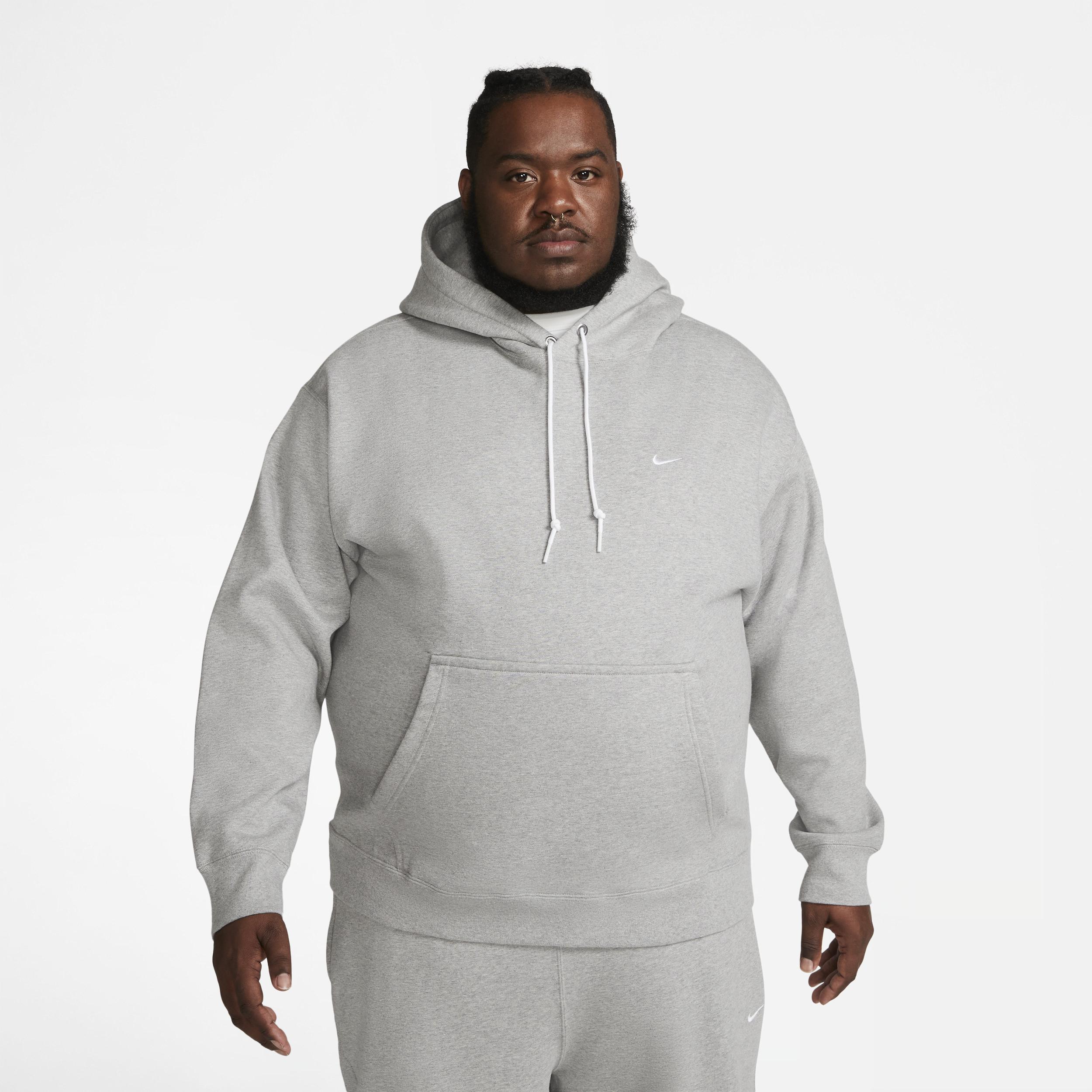 Nike Men's Solo Swoosh Fleece Pullover Hoodie Product Image