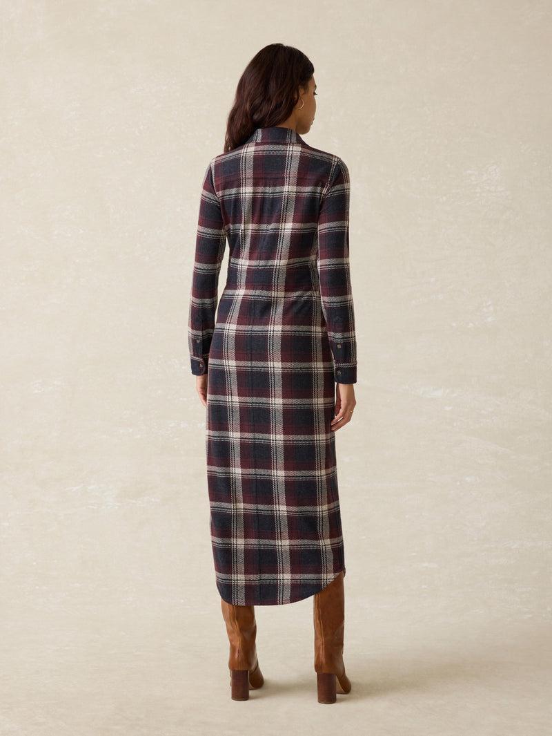 Legend™ Sweater Maxi Dress - Middlecreek Moon Plaid Female Product Image