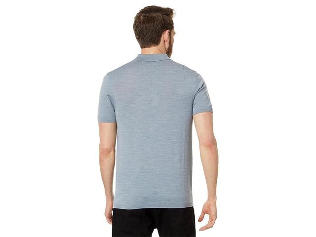 AllSaints Mode Slim Fit Merino Wool Polo Product Image