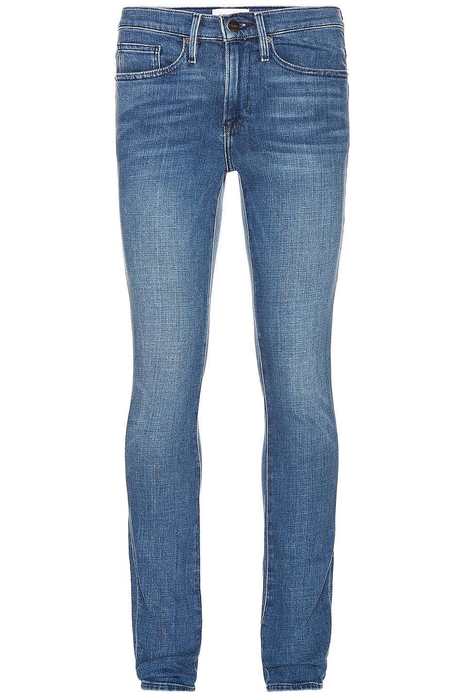 FRAME L'Homme Skinny in Bradbury - Blue. Size 29 (also in 28, 31, 33, 34). Product Image