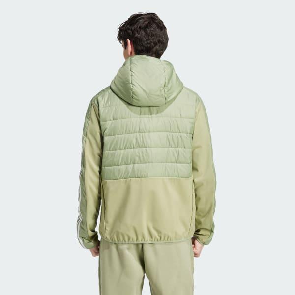 Essentials 3-Stripes Insulated Hooded Hybrid Jacket Product Image