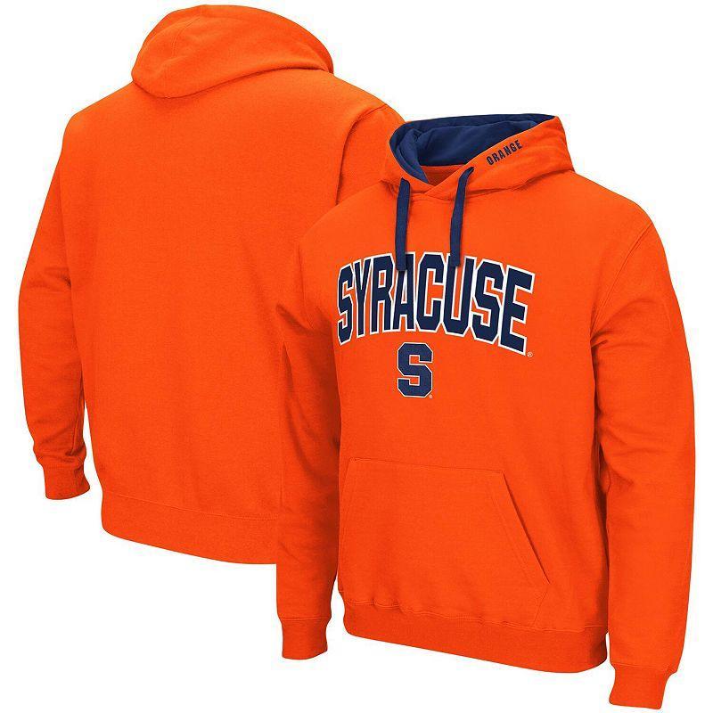 Mens Colosseum Orange Syracuse Orange Big and Tall Arch & Logo 2.0 Pullover Hoodie Product Image