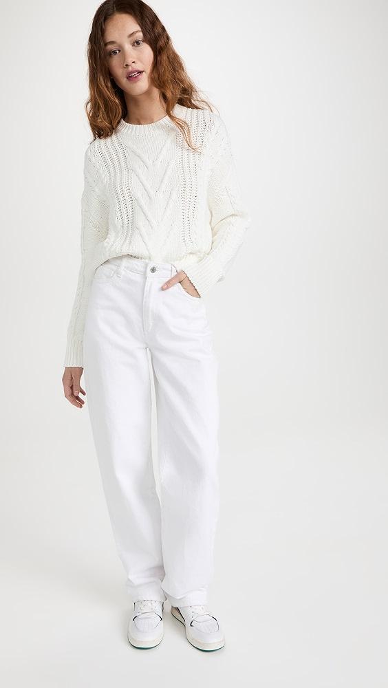 Pistola Denim Eva Cropped Sweater | Shopbop Product Image