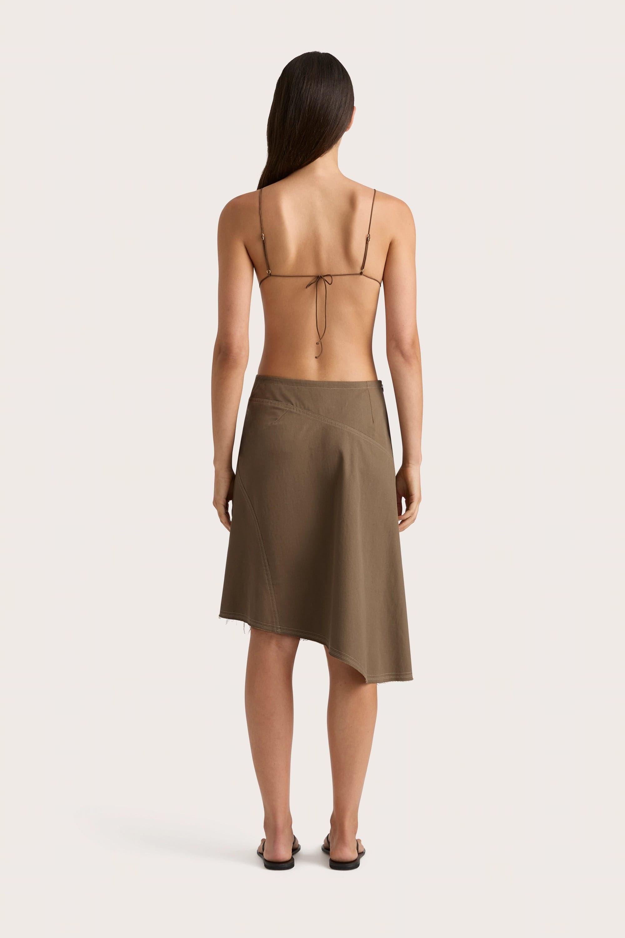 Calais Skirt Walnut Product Image