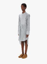 TUXEDO SHIRT DRESS in grey | JW Anderson US  Product Image