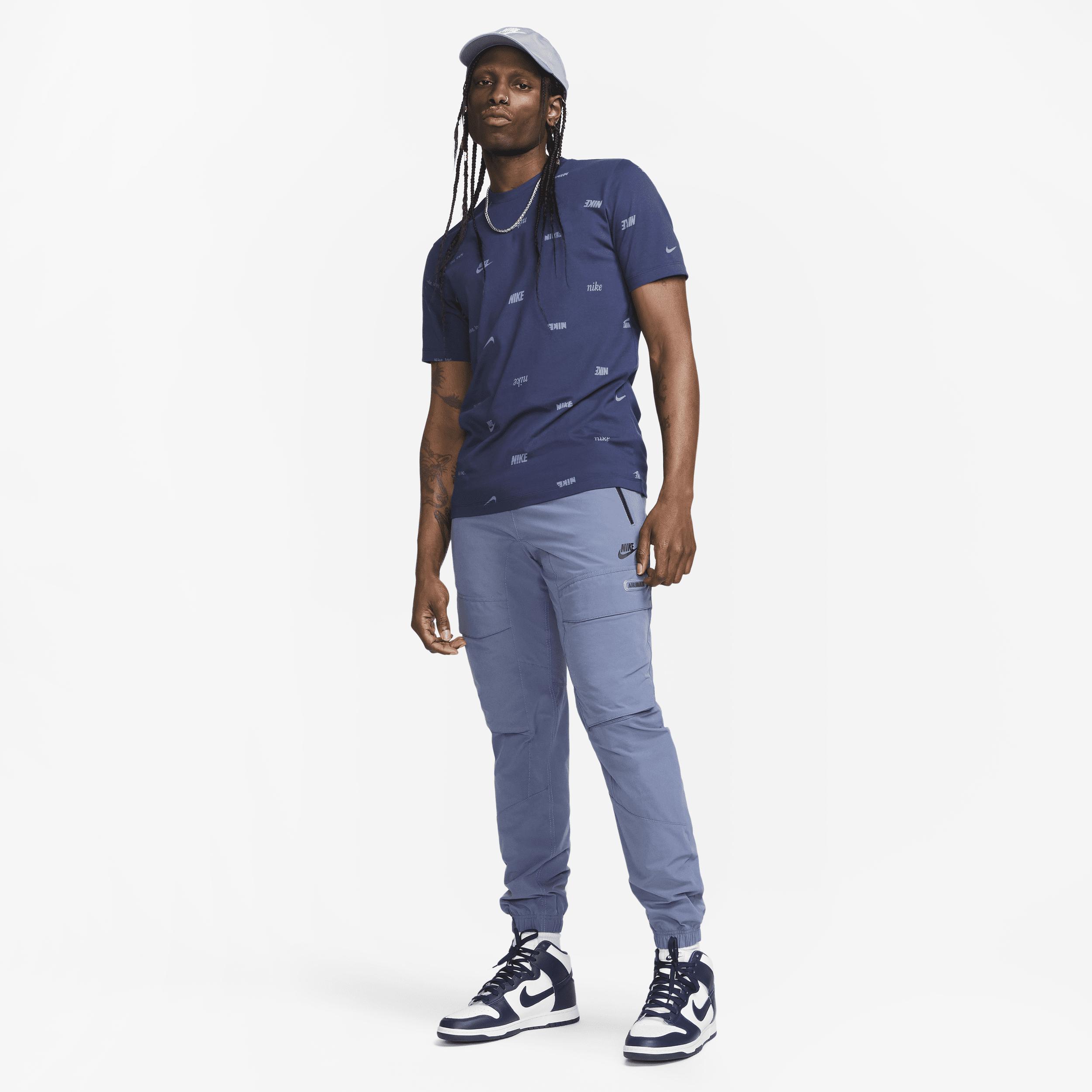 Nike Men's Club Allover Print T-Shirt Product Image