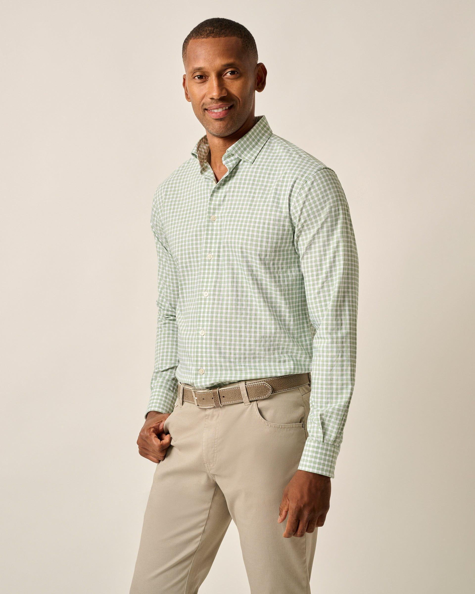 Performance Button Up Shirt - Westwood Male Product Image