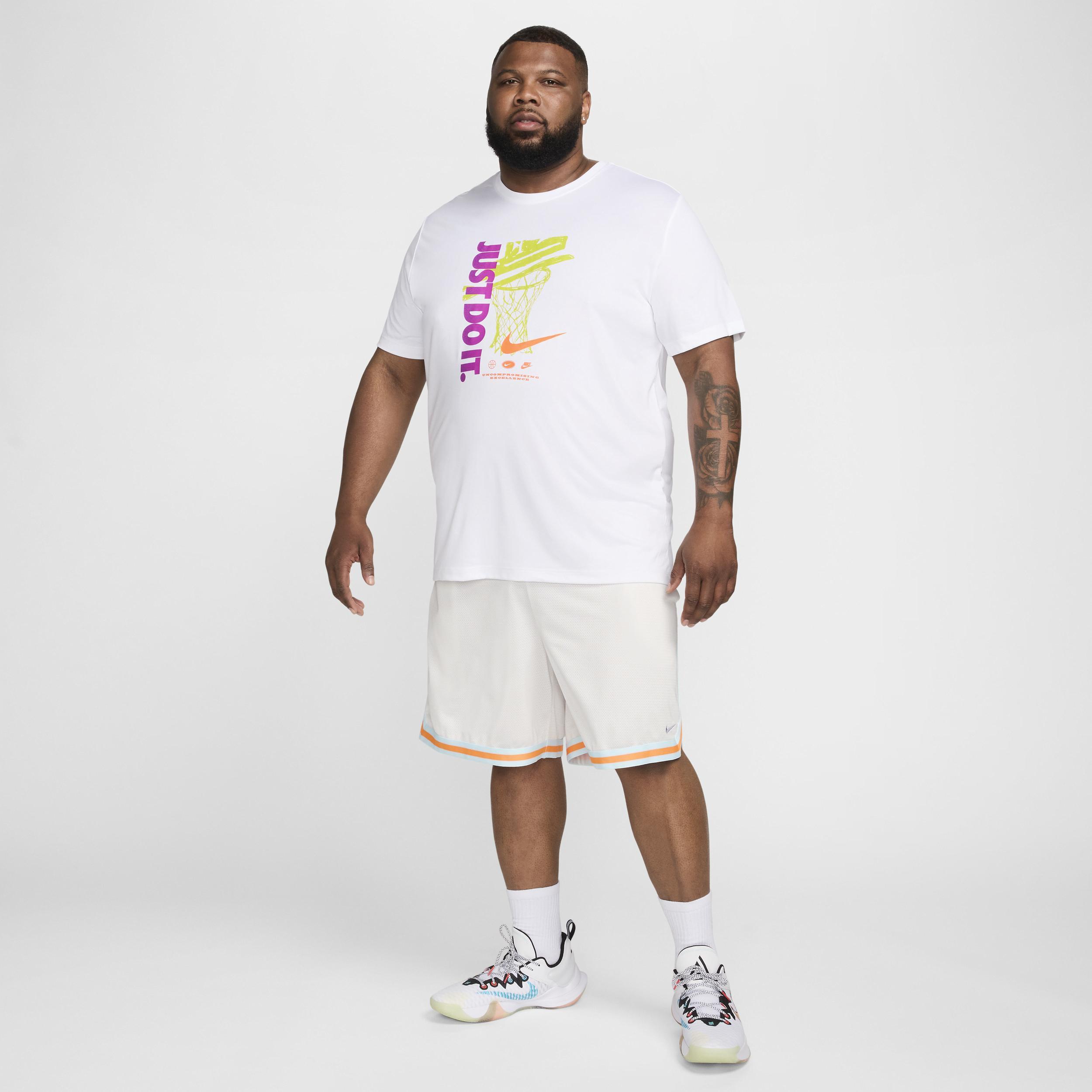 Nike Mens Nike Dri-FIT RLGD OC Verb T-Shirt - Mens White/Multi Product Image