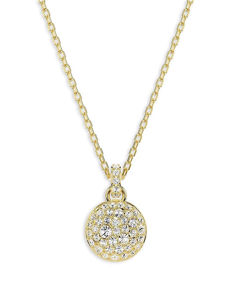 Womens Meteora Goldtone & Crystal Layered Pendant Necklace Product Image