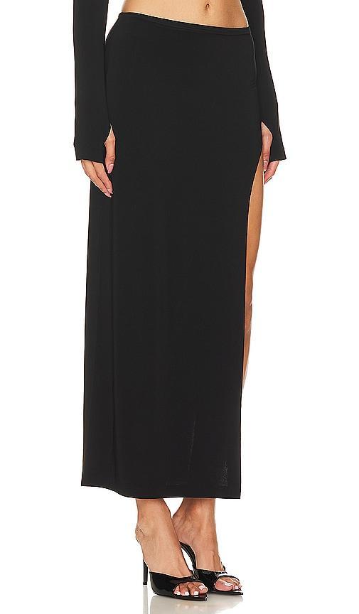 Norma Kamali Marissa Wide Slit Skirt Product Image