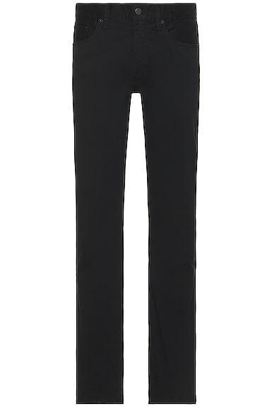 Polo Ralph Lauren 5 Pocket Sateen Chino Pant in Polo Black - Black. Size 32 (also in 30, 34, 36). Product Image