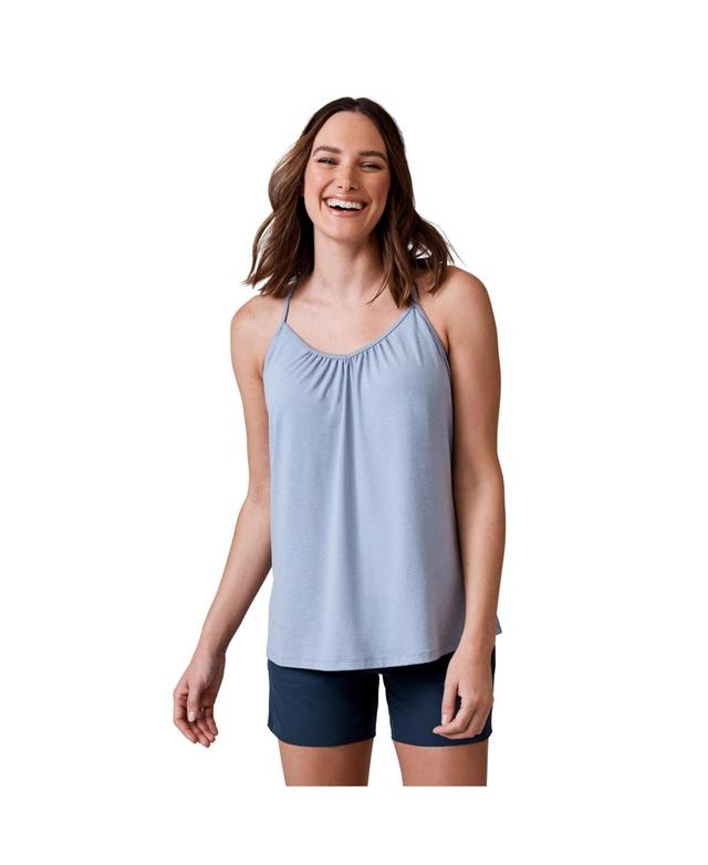 Free Country Womens Microtech Chill B Cool V-Neck Built-In Bra Cami Top Product Image