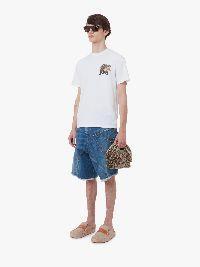 JWA LOGO HEDGEHOG T-SHIRT in white | JW Anderson US  Product Image