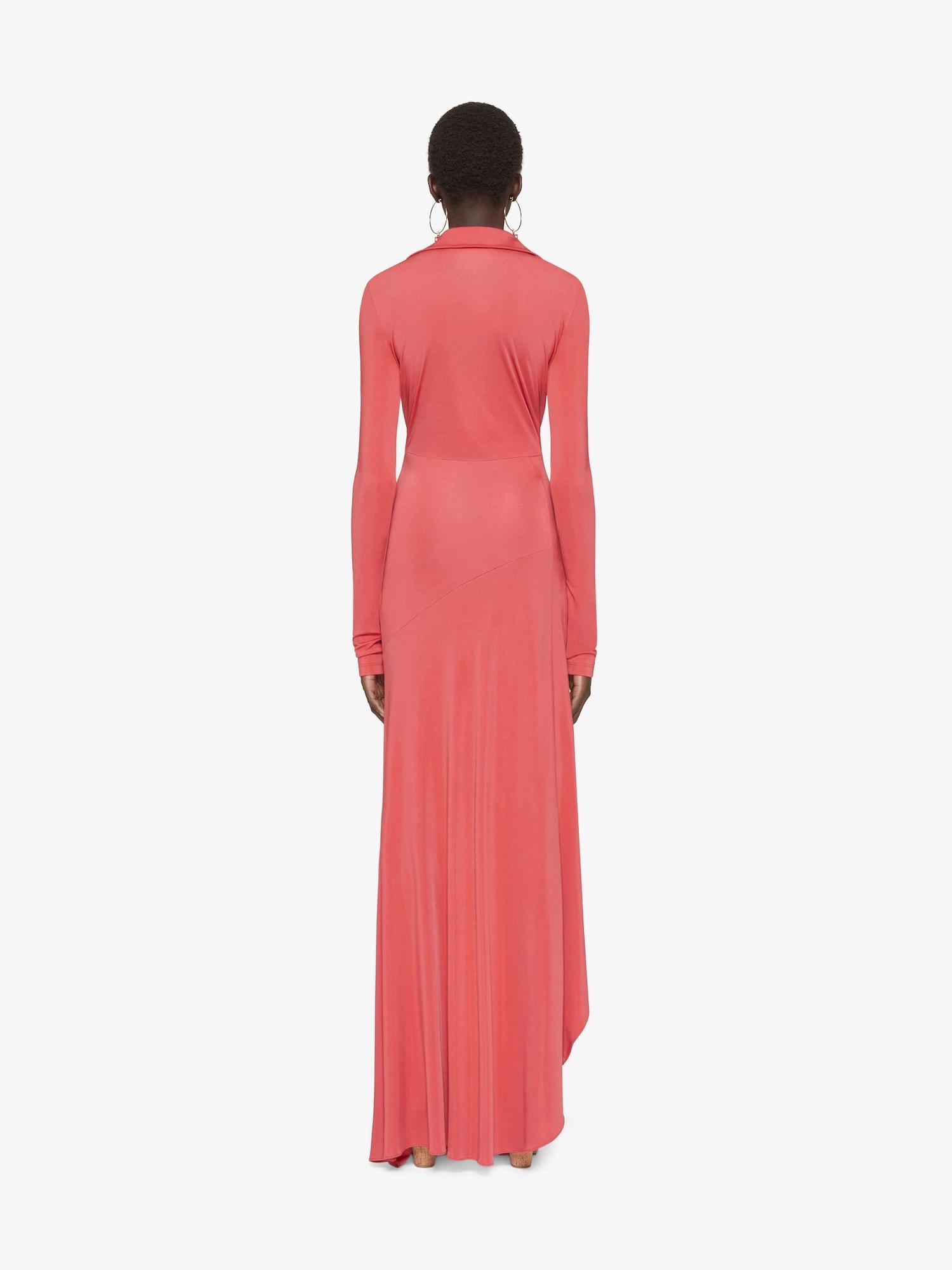 Draped dress in jersey Product Image