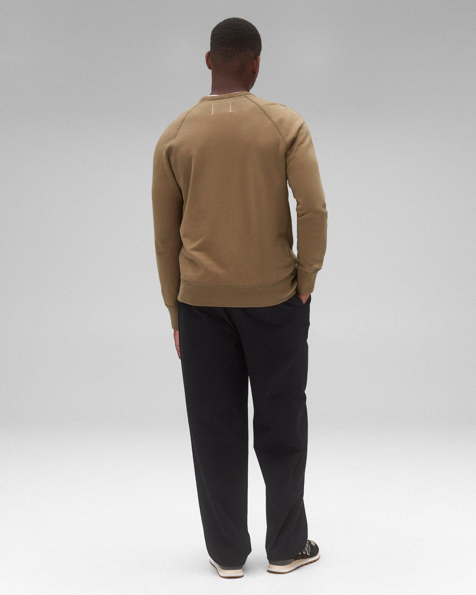 Midweight Terry Slim Crewneck Male Product Image