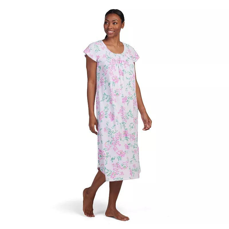 Womens Miss Elaine Essentials Cottonessa Long Nightgown Product Image