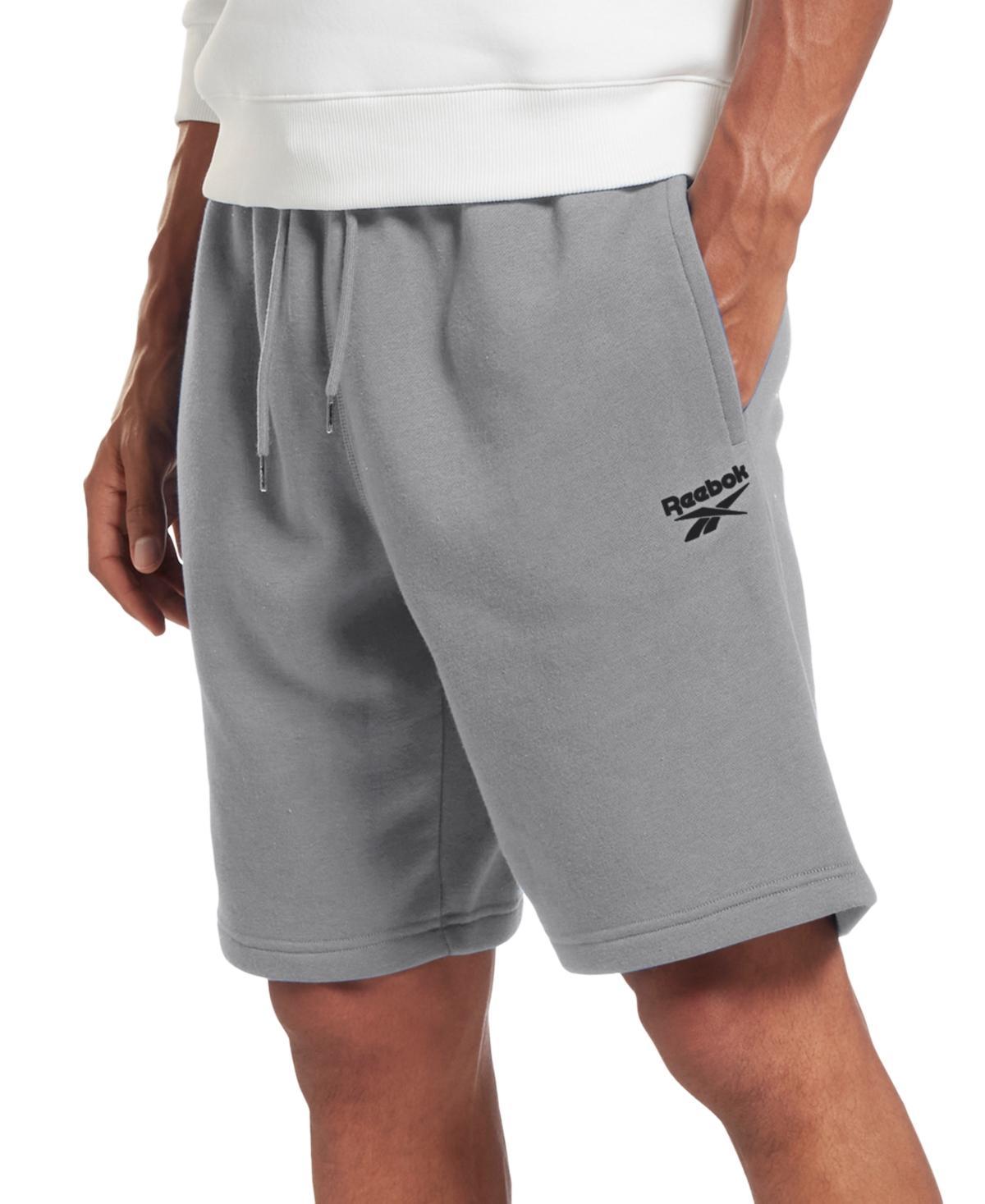 Reebok Mens Identity Small Logo Fleece Shorts - Dgh Product Image