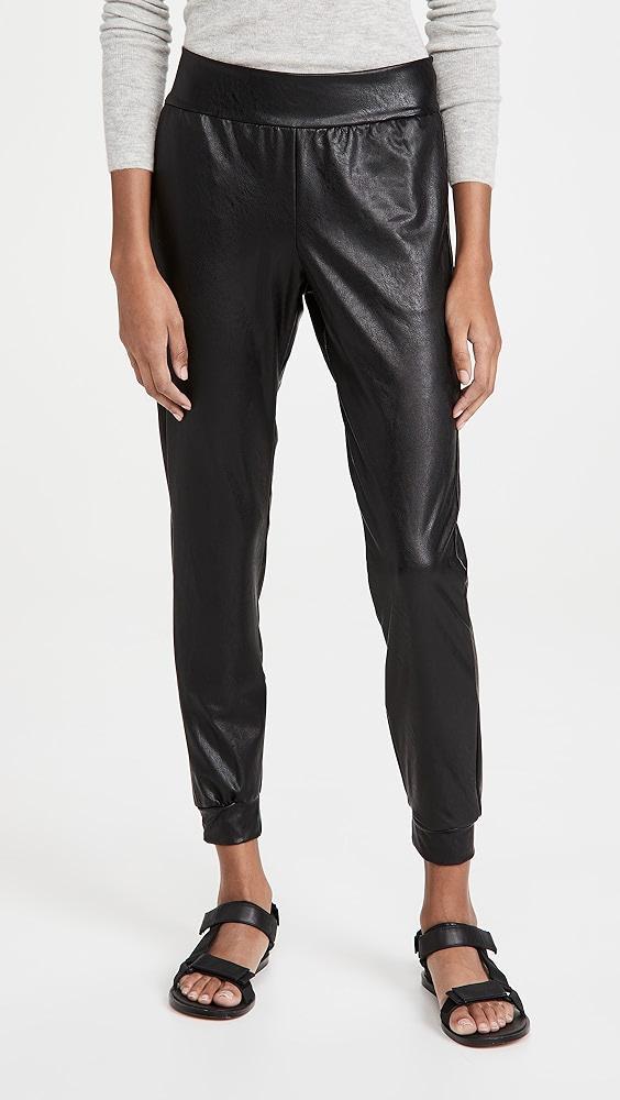 Commando Faux Leather Joggers | Shopbop product image