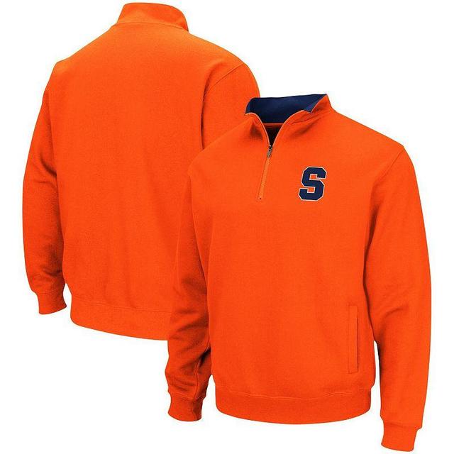 Mens Colosseum Orange Syracuse Orange Tortugas Team Logo Quarter-Zip Jacket Product Image