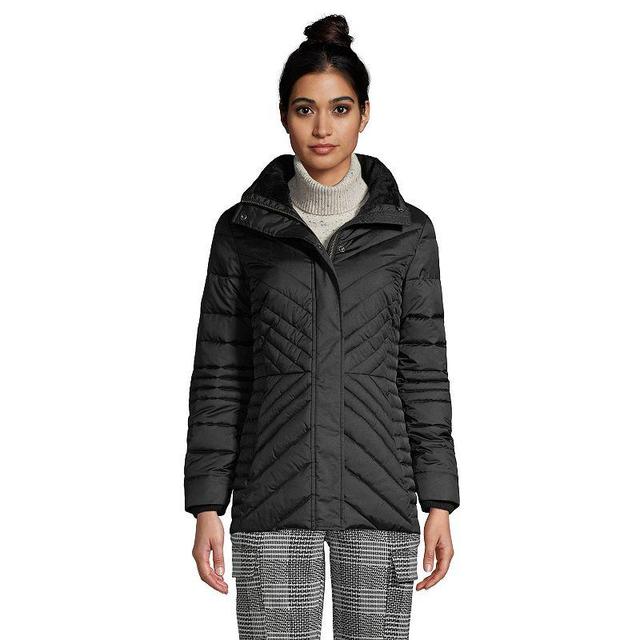 Womens Lands End Insulated Plush Jacket Product Image