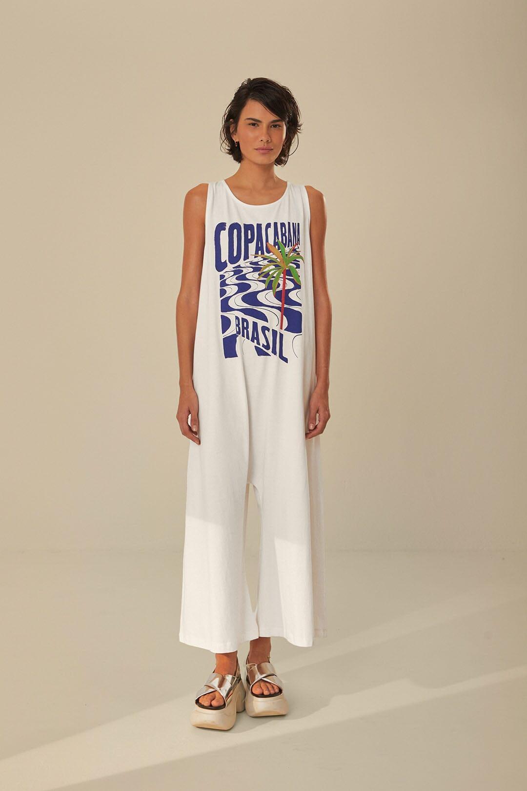 Off-White Copacabana Jersey Jumpsuit, OFF-WHITE / XXS Product Image