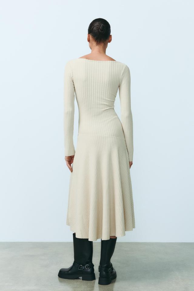 RIBBED SOFT DRESS Product Image