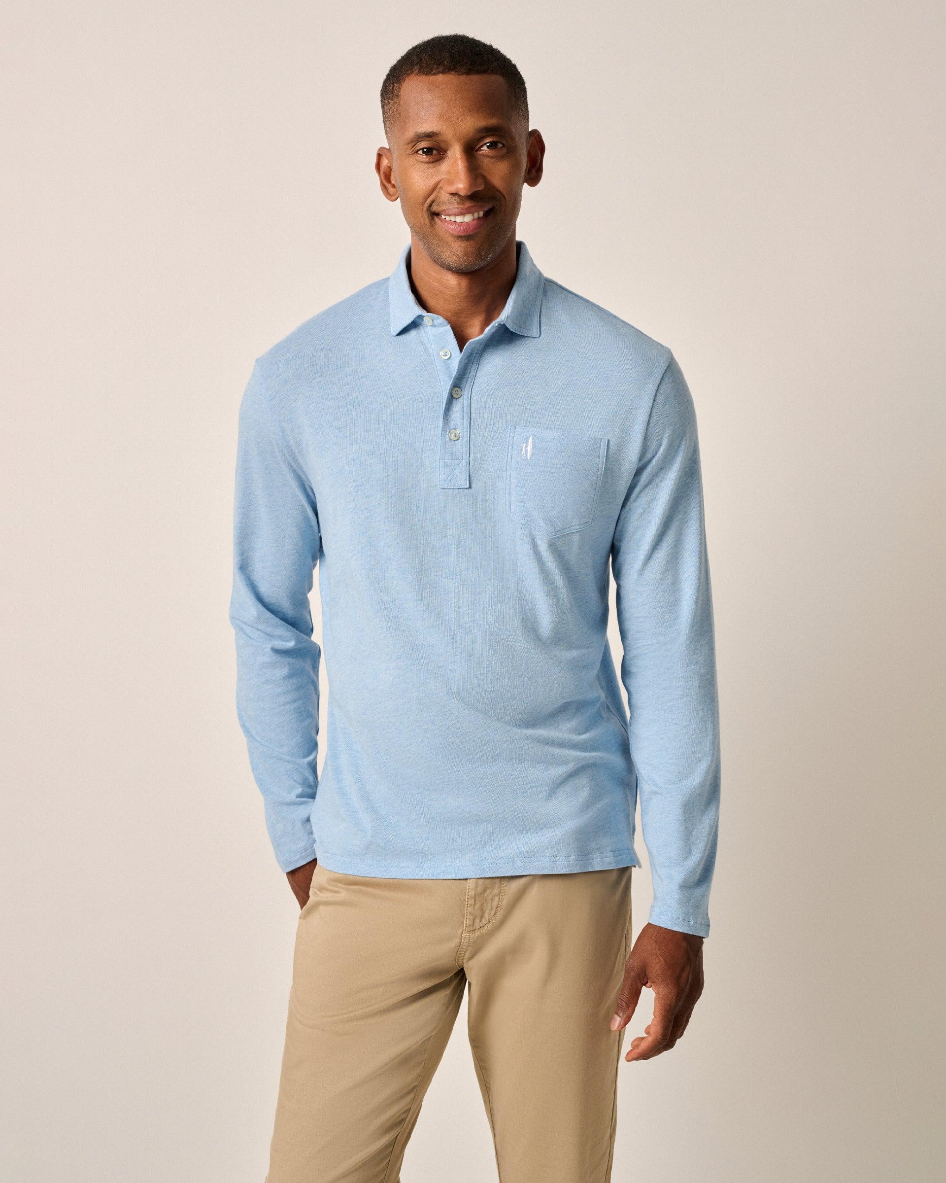 johnnie-O Original 4-Button Polo - Cutler Long Sleeve Product Image