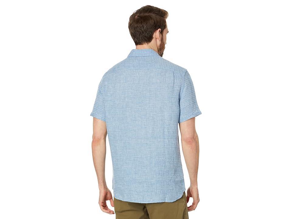 Faherty SS Palma Linen Shirt Basketweave) Men's Jacket Product Image