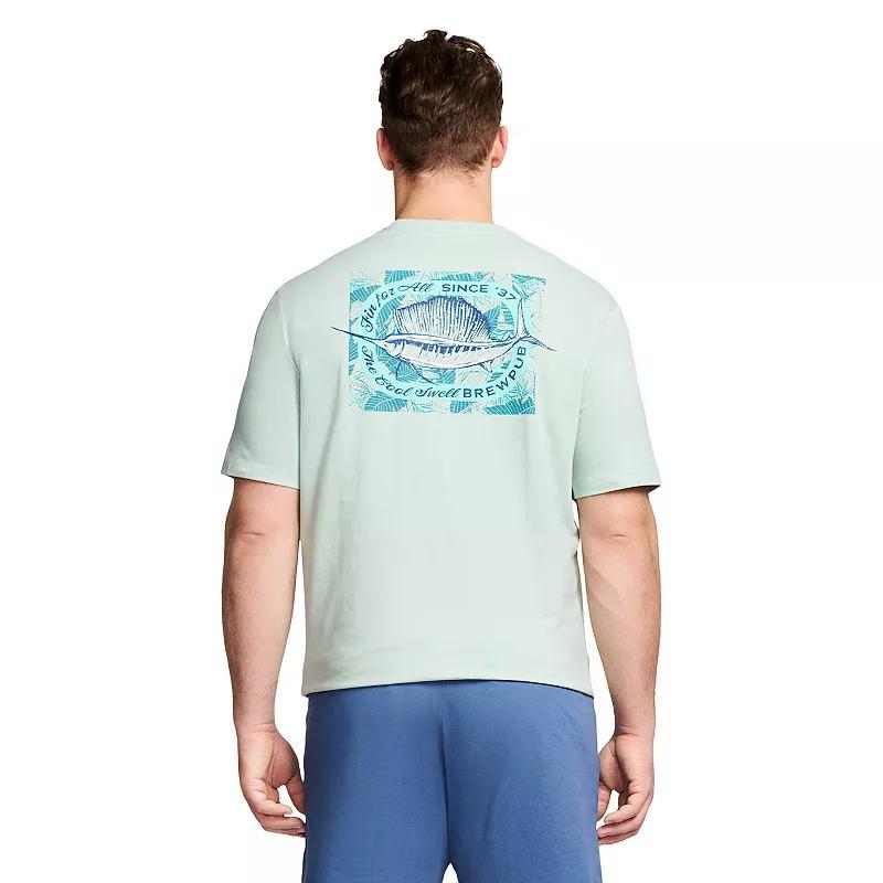 Big & Tall IZOD Saltwater Graphic Tee, Mens Product Image