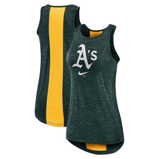 Womens Nike Oakland Athletics Right Mix High Neck Tank Top Product Image