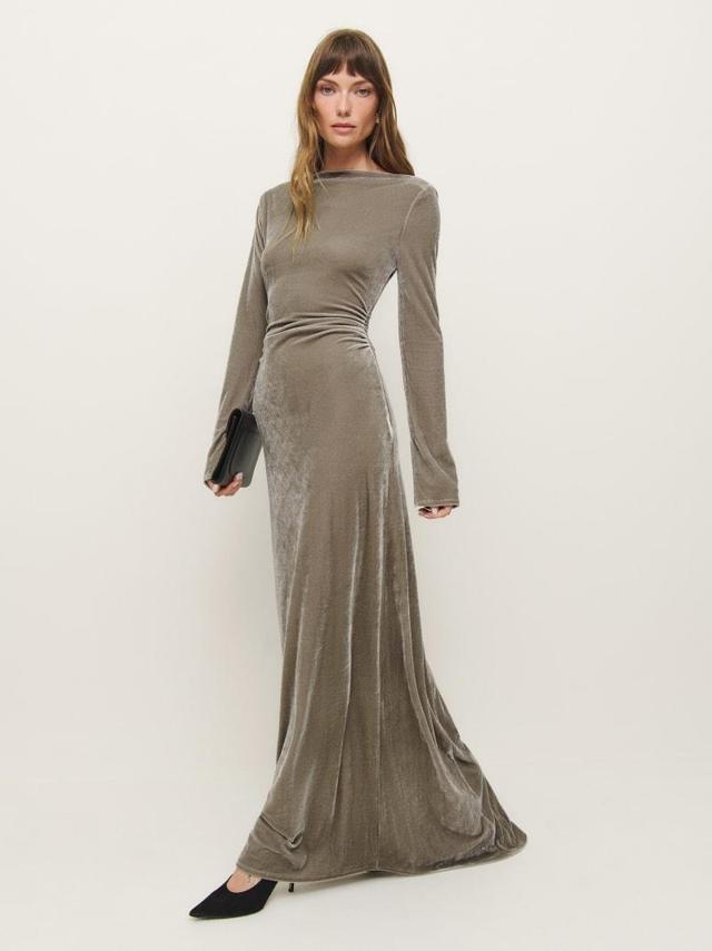 Donya Velvet Dress Product Image