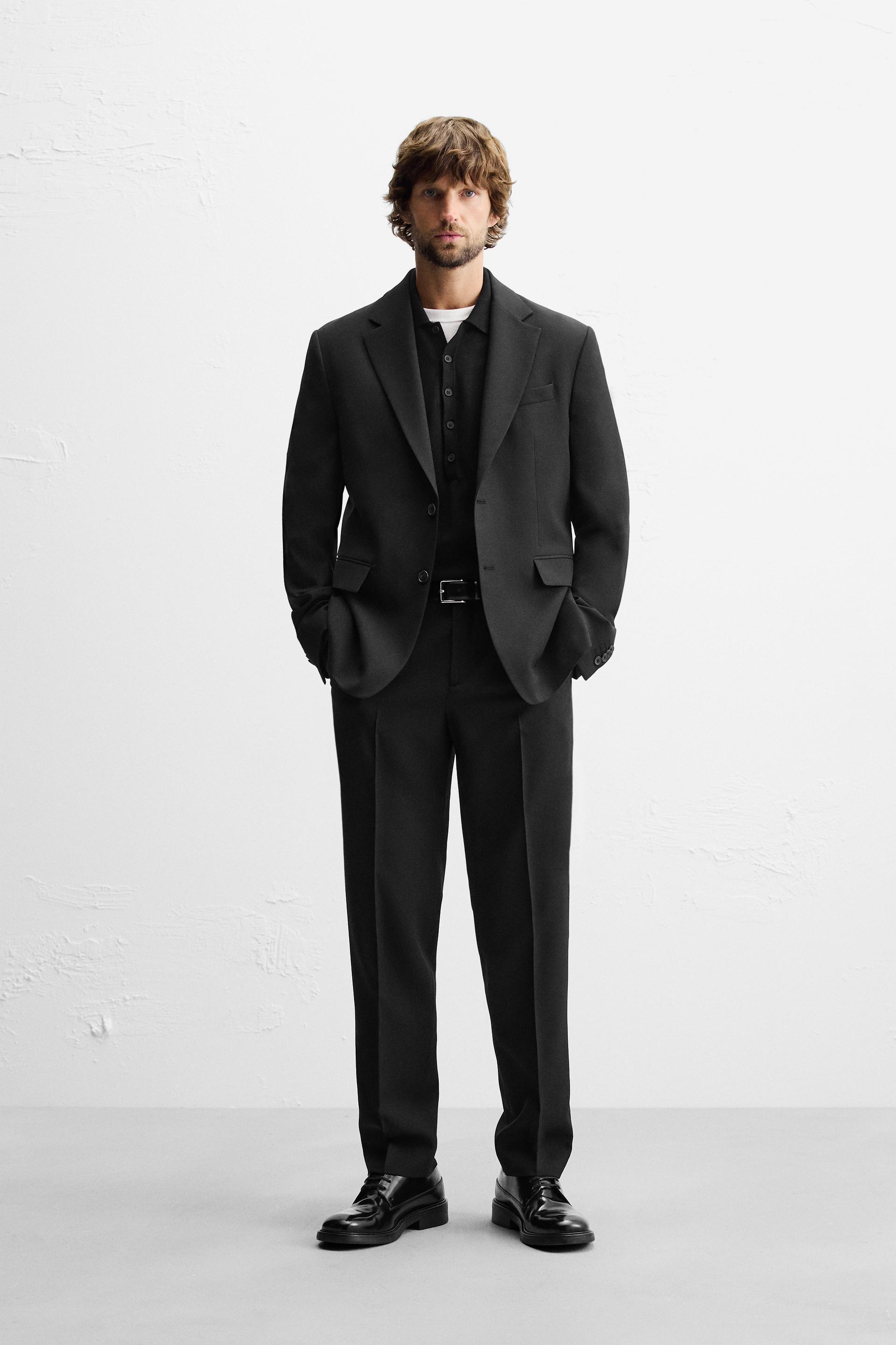 WOOL BLEND SUIT JACKET Product Image