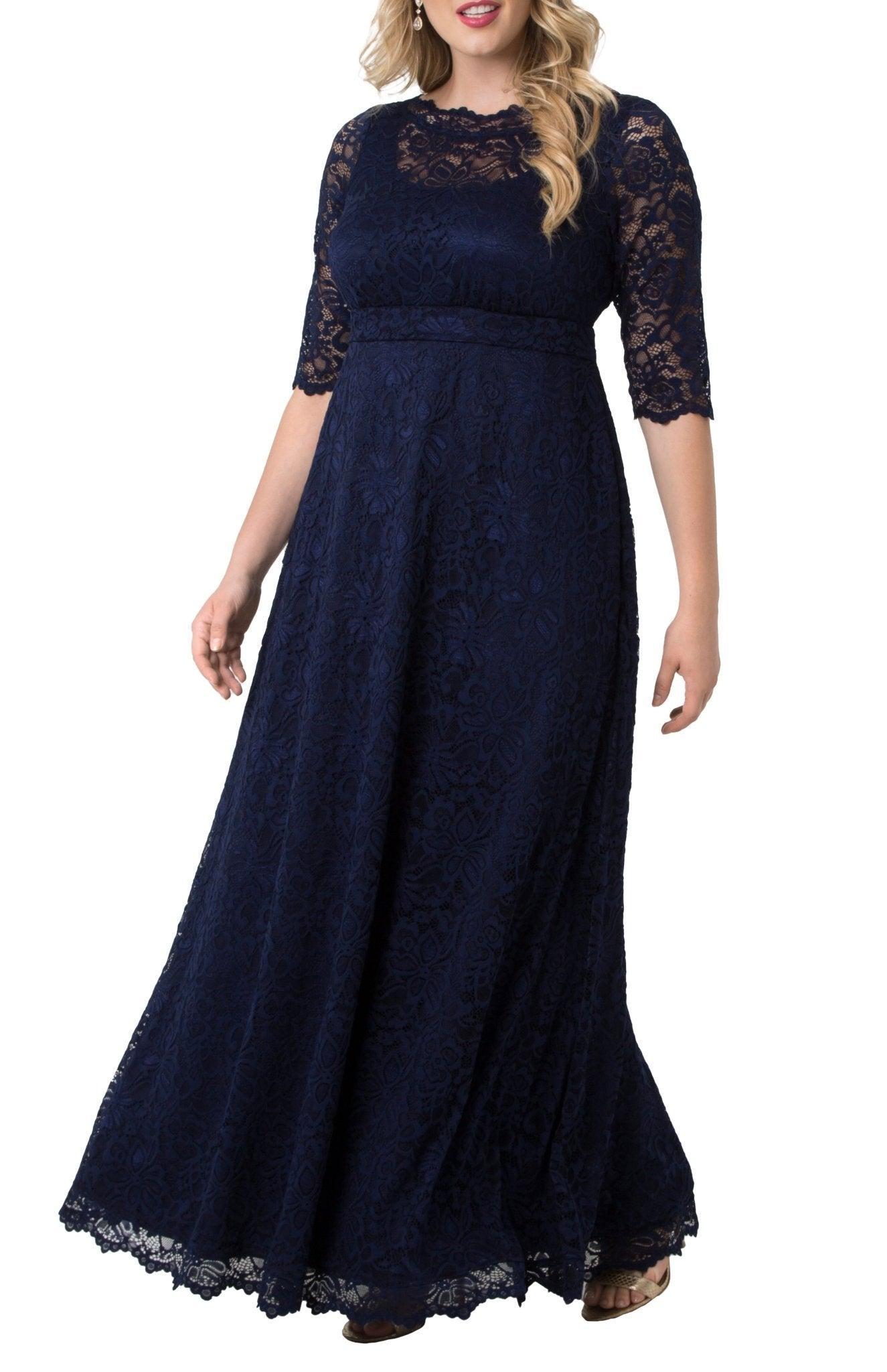 Leona Lace Gown - Plus product image