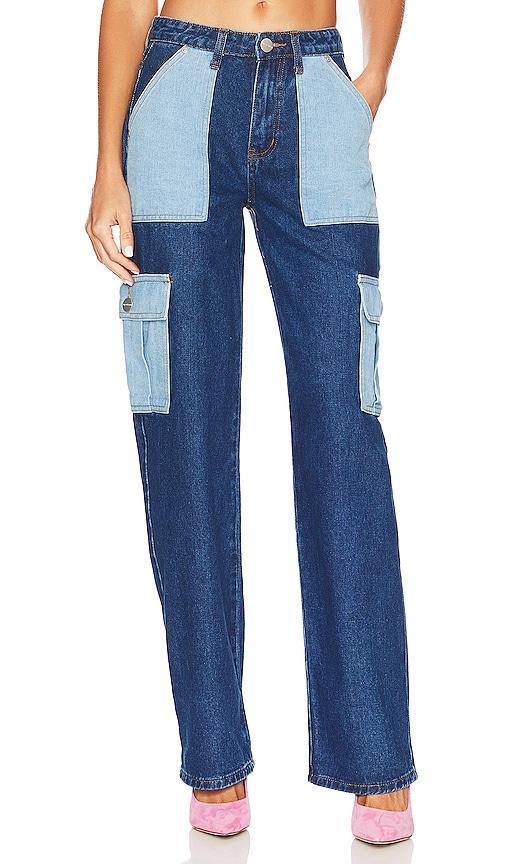 Alexia Contrast Pocket Jean Product Image