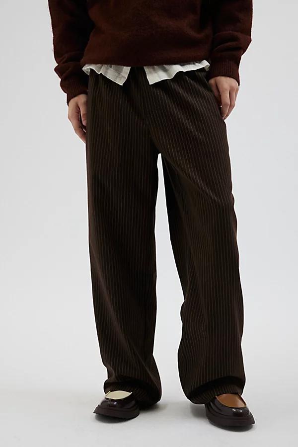 Standard Cloth Pinstripe Pullon Trouser Pant Mens at Urban Outfitters Product Image