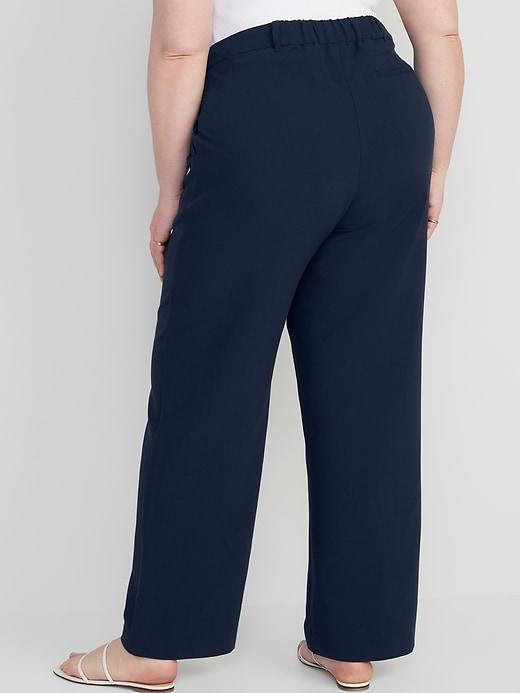 Extra High-Waisted Taylor Trouser Wide-Leg Pants Product Image